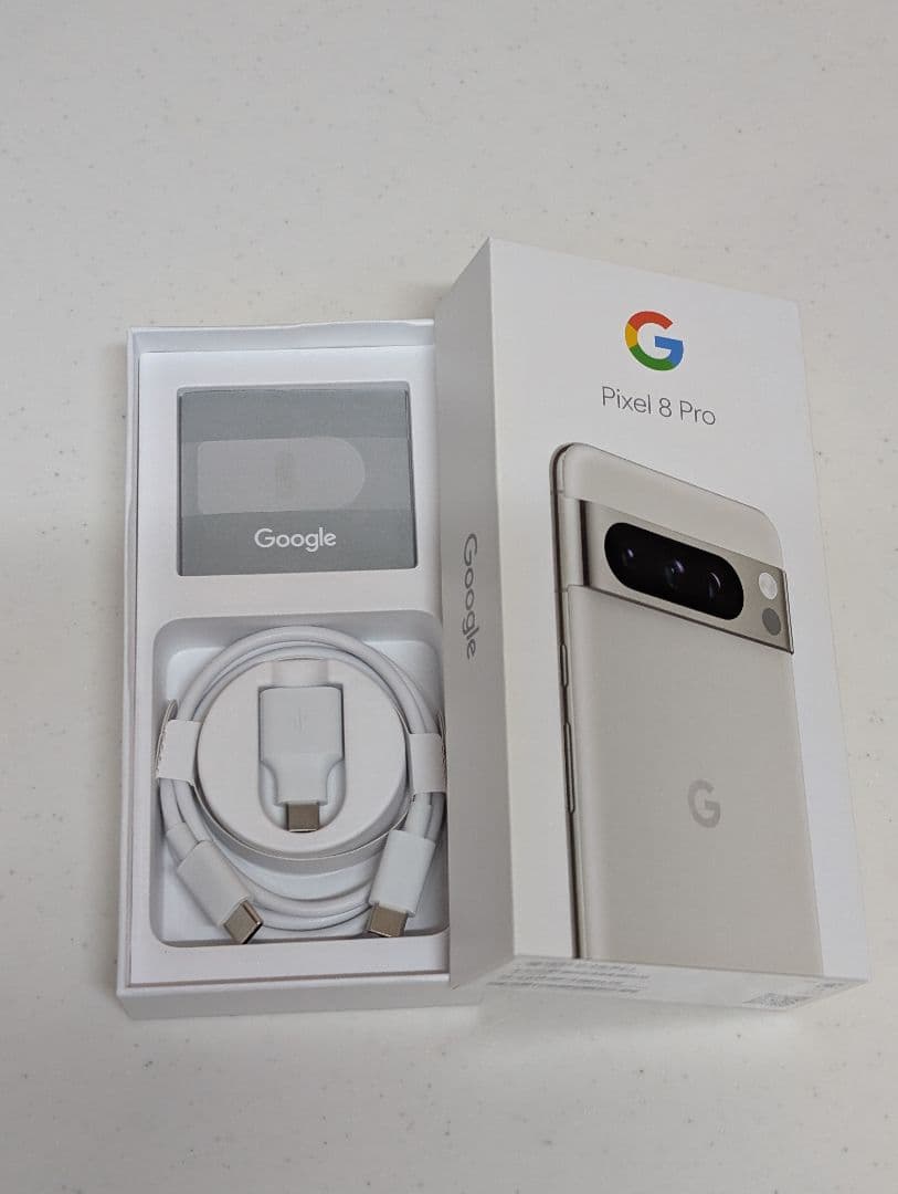 【美品】Google Pixel 8 Pro ポーセリン(白)