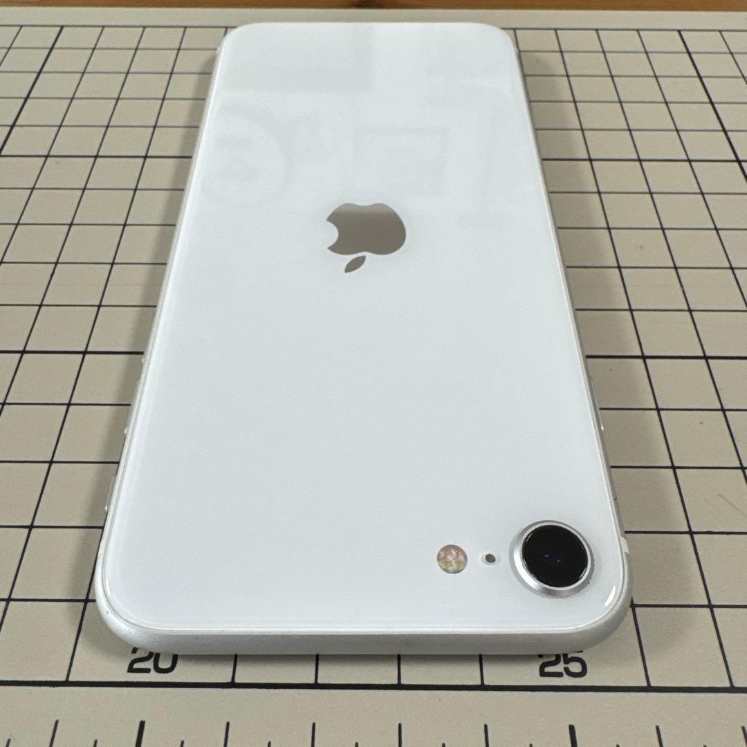 iPhone SE2 128GB ホワイト SIMフリー 箱付き ケーブル付き