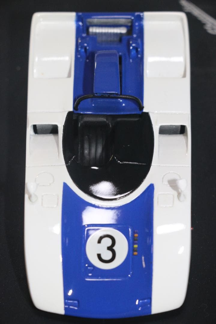Qモデル製1/43　トヨタ７（５Ｌ）１９６９年日本ＧＰ3位　川合稔　出場車