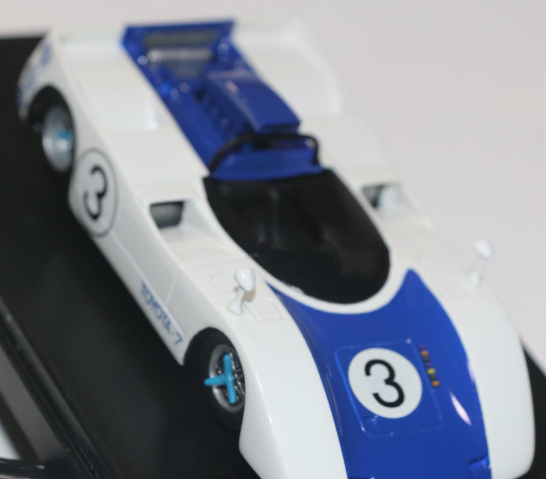 Qモデル製1/43　トヨタ７（５Ｌ）１９６９年日本ＧＰ3位　川合稔　出場車