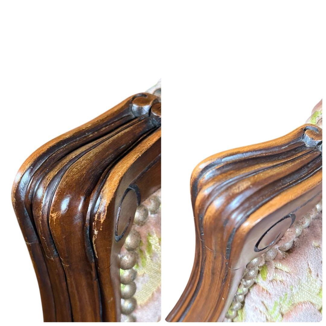 HR385 カリモク DOMANI ルイ15世 ロココ調　猫足 シングル