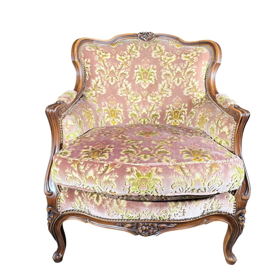 HR385 カリモク DOMANI ルイ15世 ロココ調　猫足 シングル