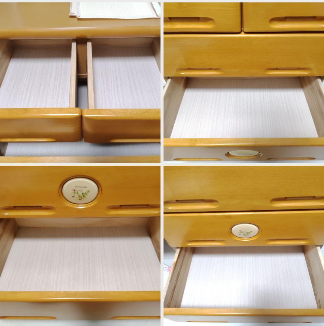 木製チェスト タンス キャスター付き　（送料込み価格です即決可）