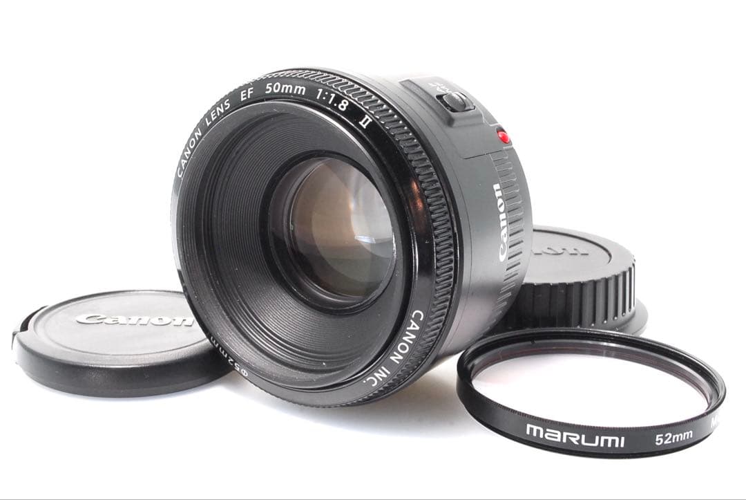✨人物写真がもっと楽しく✨ ✨Canon EF50mm f1.8✨単焦点レンズ