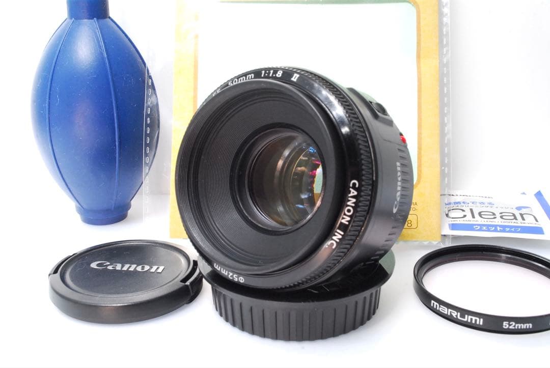 ✨人物写真がもっと楽しく✨ ✨Canon EF50mm f1.8✨単焦点レンズ