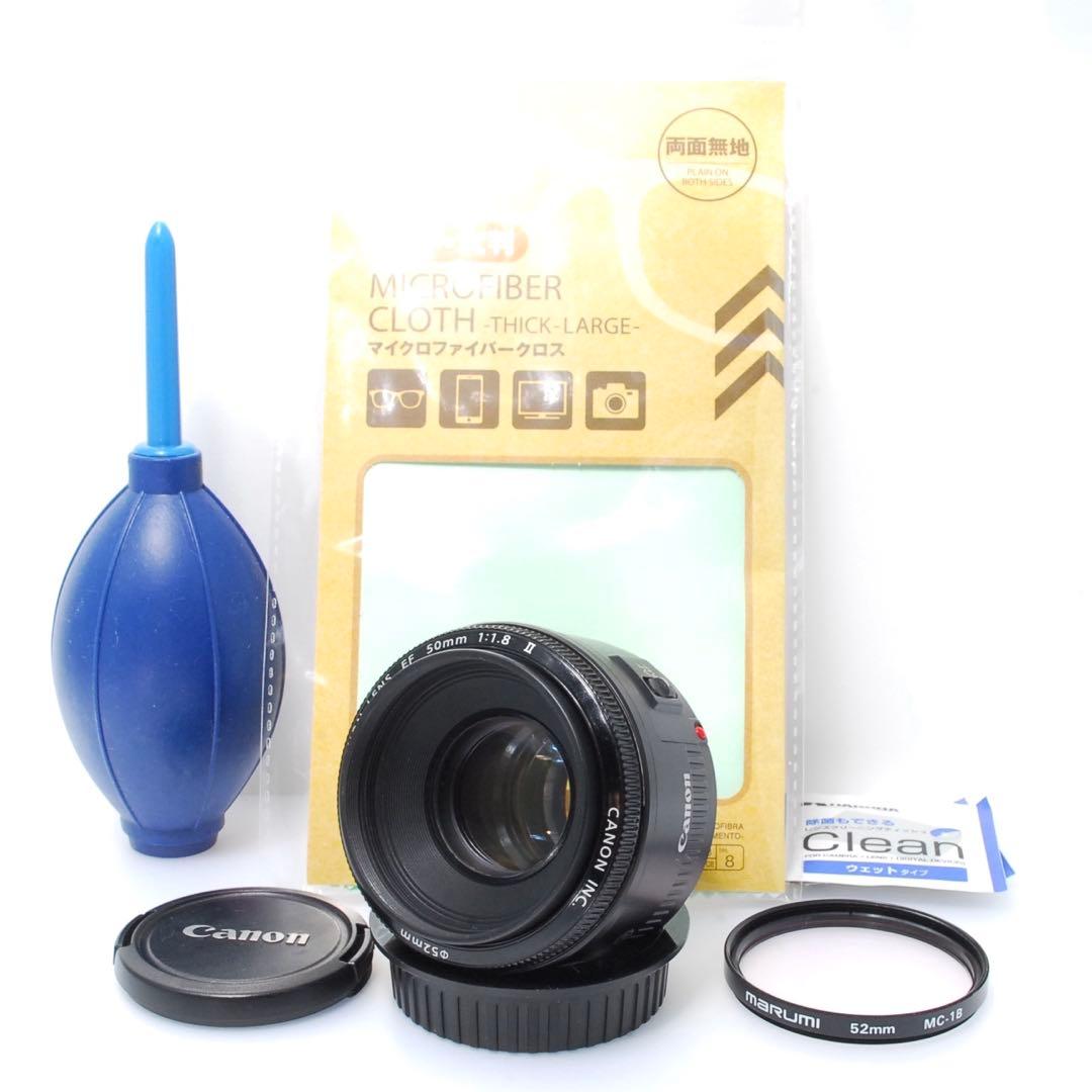 ✨人物写真がもっと楽しく✨ ✨Canon EF50mm f1.8✨単焦点レンズ