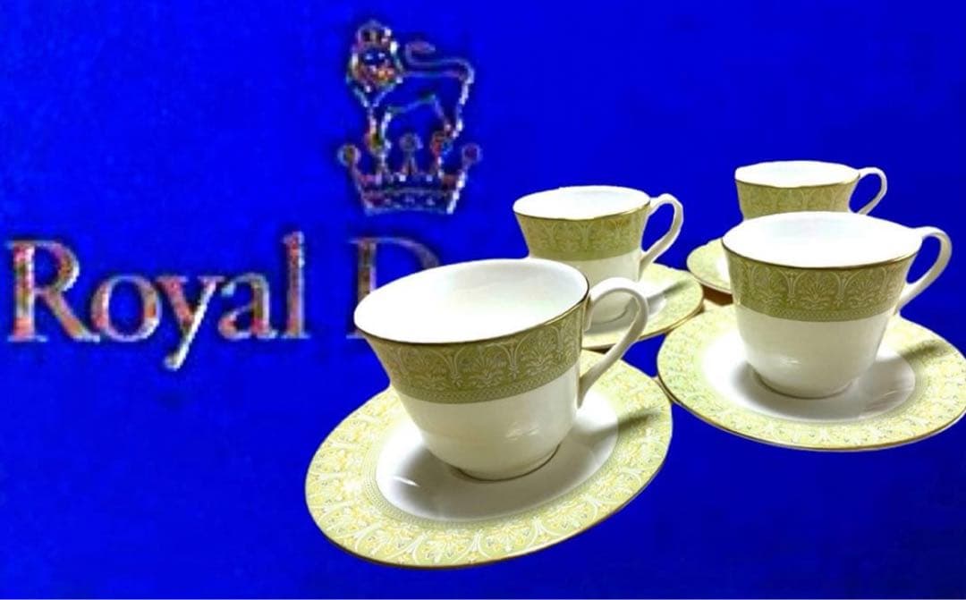 4枚セット♦︎レア　ジョルジュボワイエ　Limoges デザートプレート　食器　皿