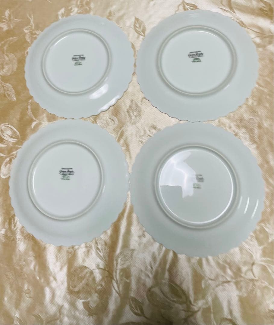 4枚セット♦︎レア　ジョルジュボワイエ　Limoges デザートプレート　食器　皿