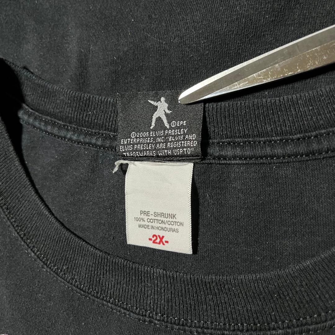 00sDIRECTFROMエルビスプレスリーtシャツepeコピーライツ　フェード