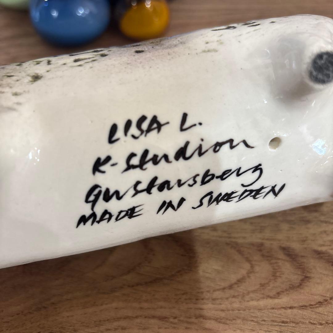 リサラーソン マイキーのパパ　置物