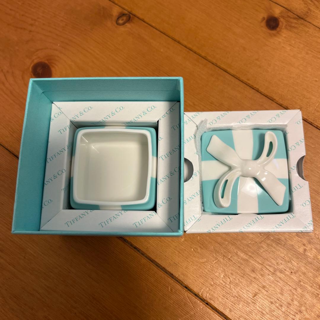 【新品未使用】Tiffany＆Co. ブルーボックス ミニ ジュエリーケース