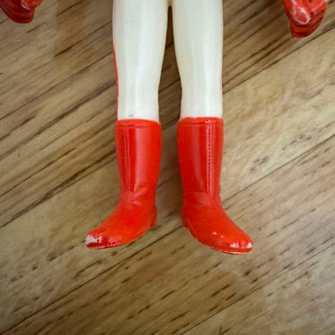 当時物　バトルジャパン　バトルフィーバーJ スーパー戦隊シリーズ　ソフビ