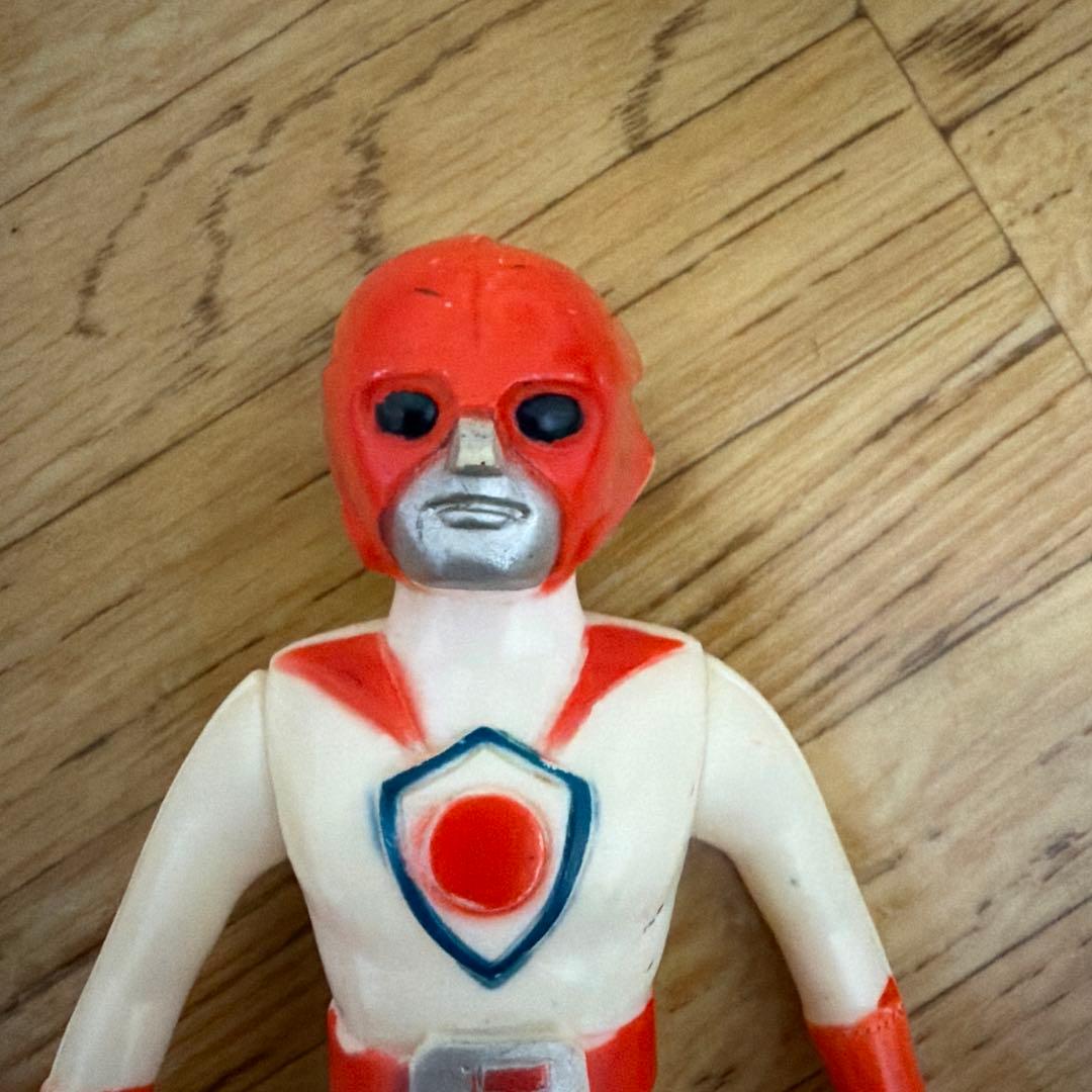 当時物　バトルジャパン　バトルフィーバーJ スーパー戦隊シリーズ　ソフビ