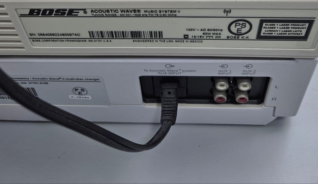 bose awms-2(A)ラジカセ acoustic wave cd