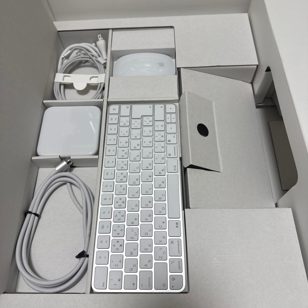 【美品】iMac 24インチ 2021 M1 256GB A2439