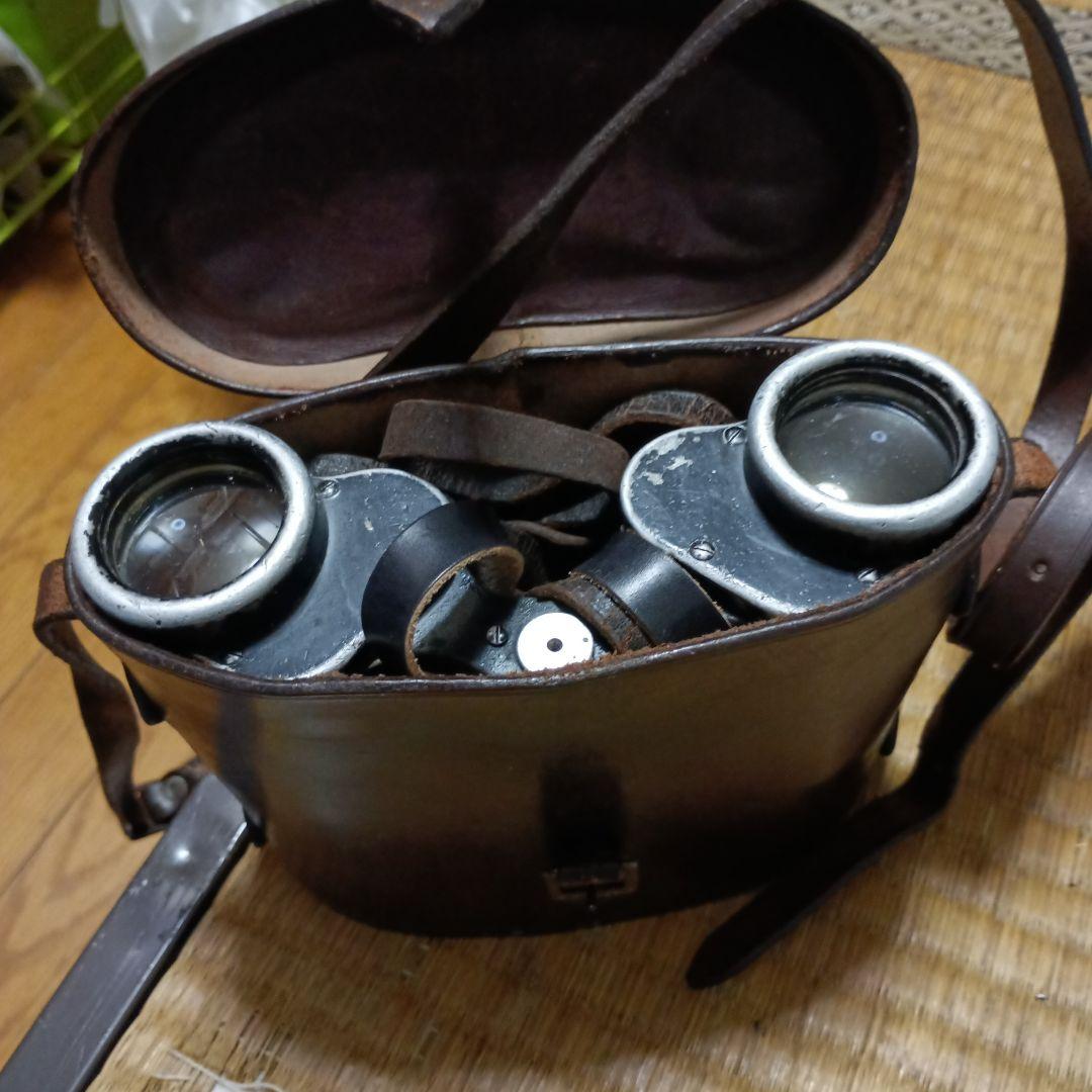 WWW2ドイツ軍双眼鏡実物（6×30)　　 ケース付き