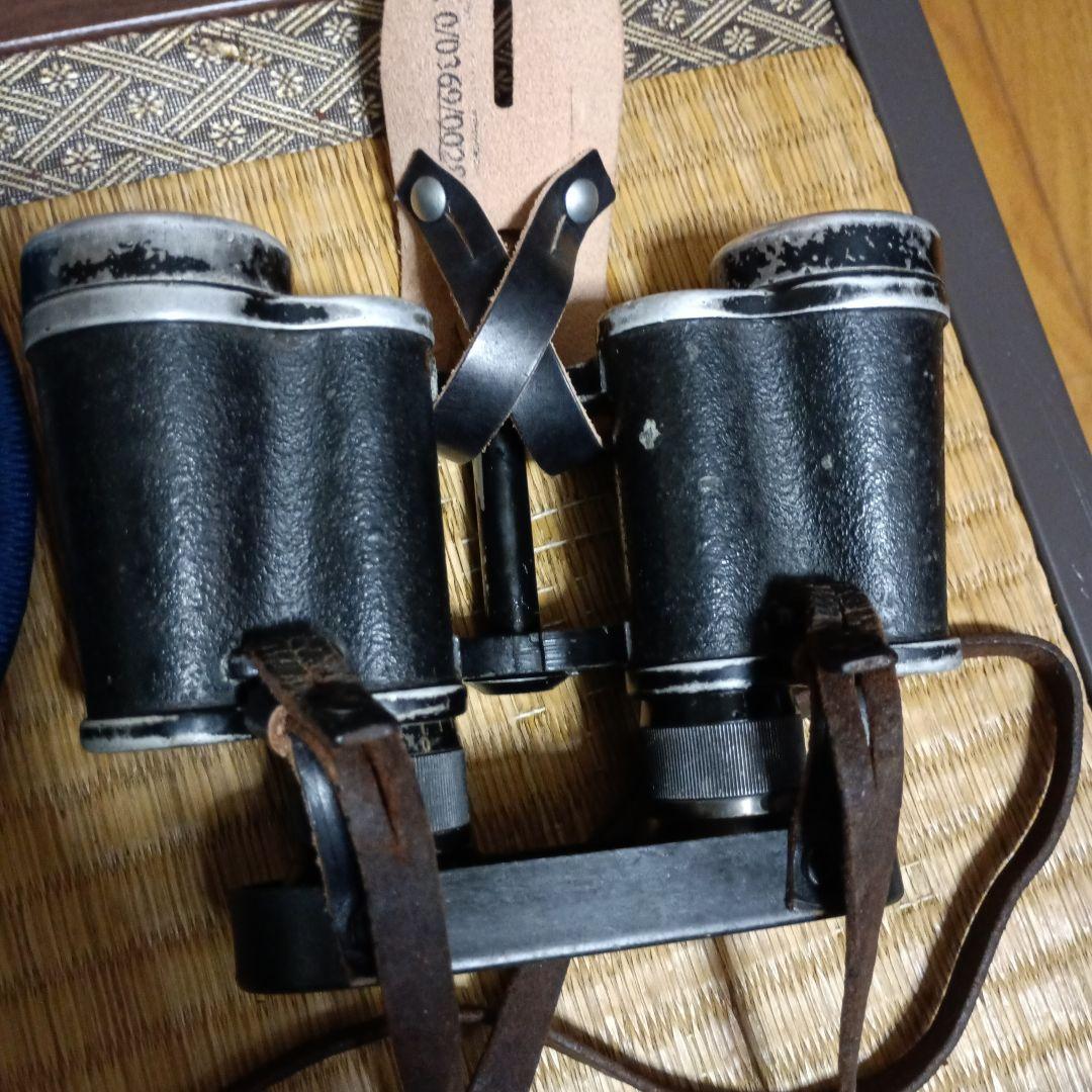 WWW2ドイツ軍双眼鏡実物（6×30)　　 ケース付き