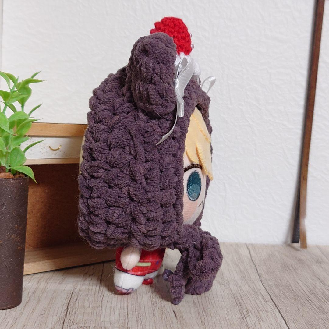 にじまるっと ぬい服 クマ耳×いちごのヘッドドレス