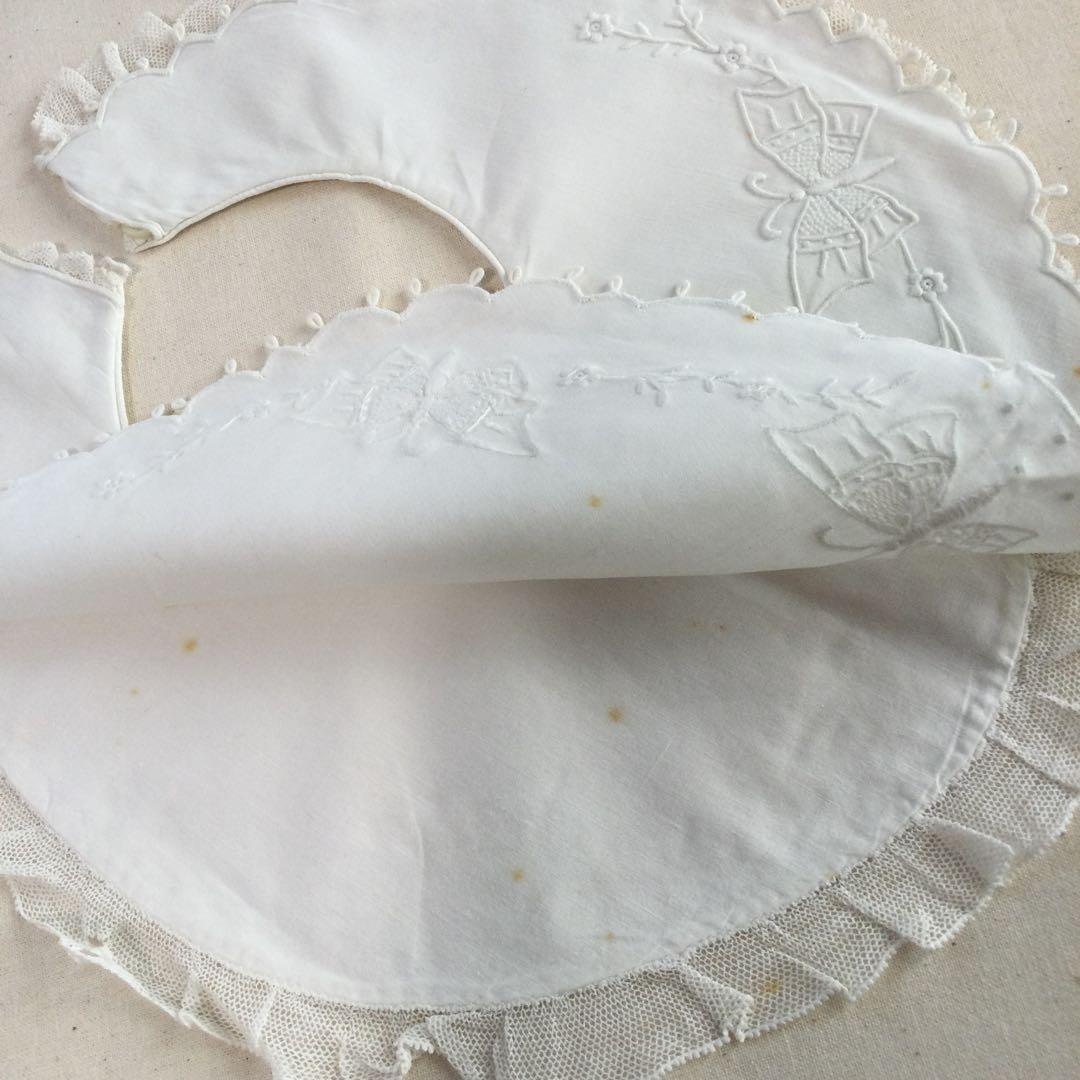 フランスアンティーク　ベビー/ ドール　スタイ５枚