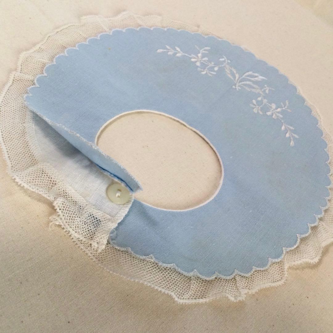 フランスアンティーク　ベビー/ ドール　スタイ５枚