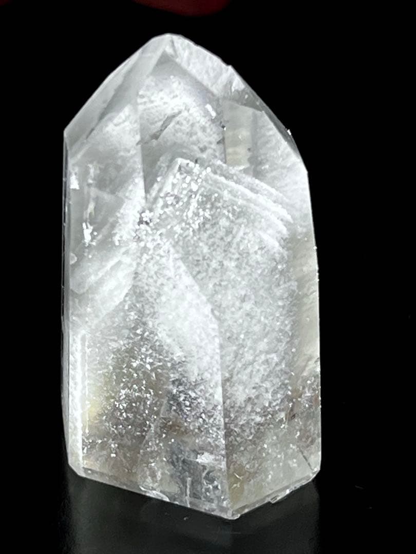 龍脈水晶　ファントム　ガーデンクォーツ　ポイント　原石　クリスタル