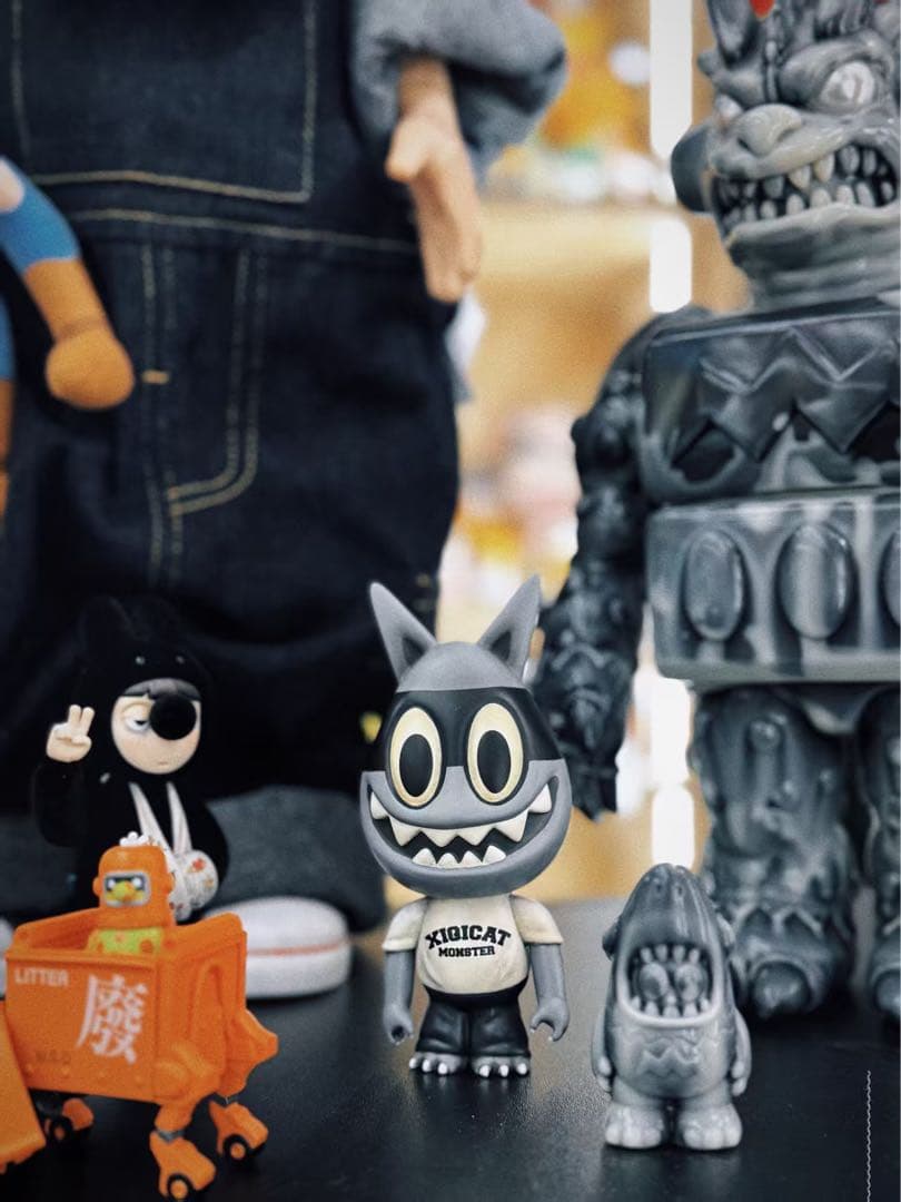 奇妙な猫　第一弾　モンスター　怪獣　ソフビ　フィギュア　コレクション　アートトイ