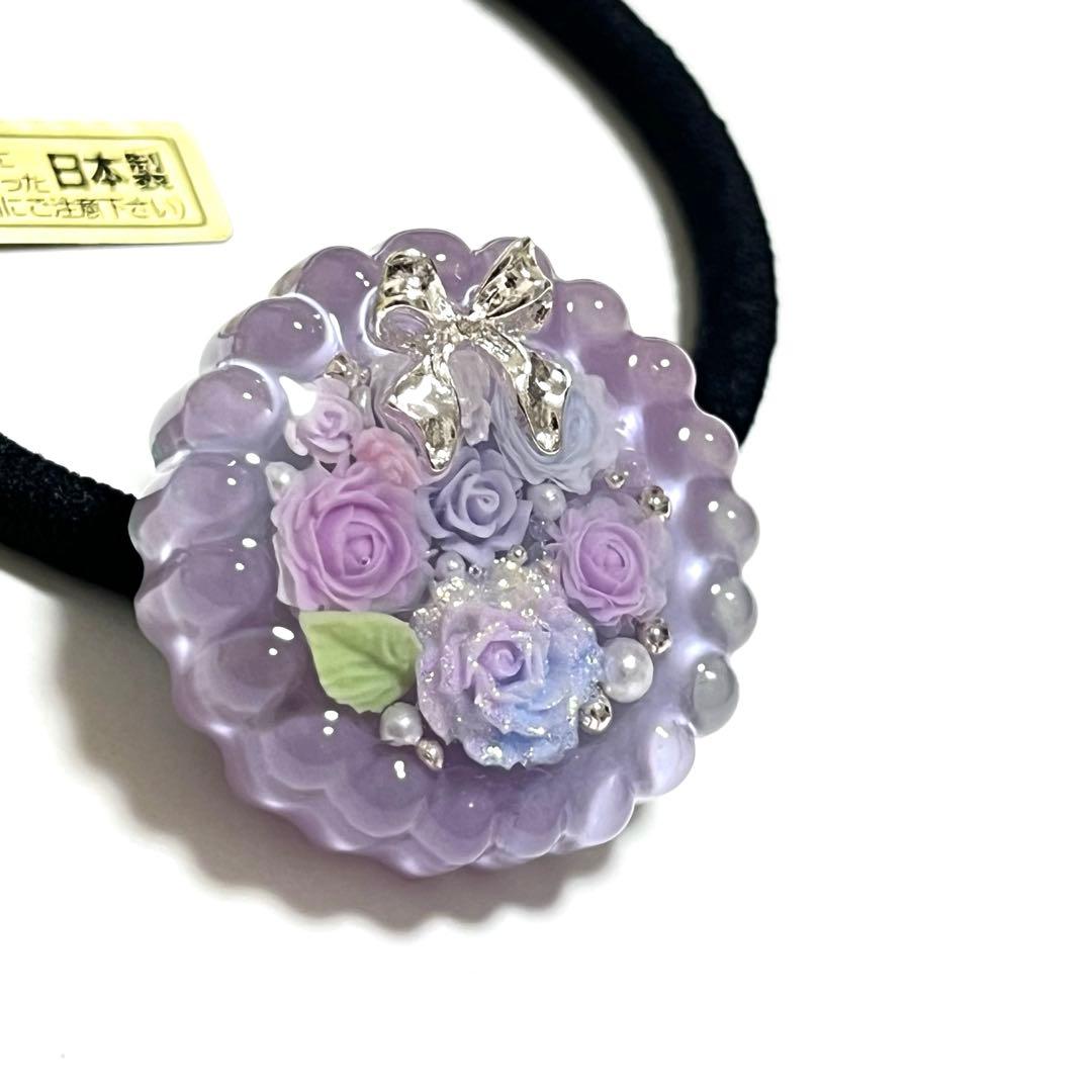 にゃこす(ΦωΦ)様お取り置きです。Ｎｏ．372 レジン マグネット ヘアゴム