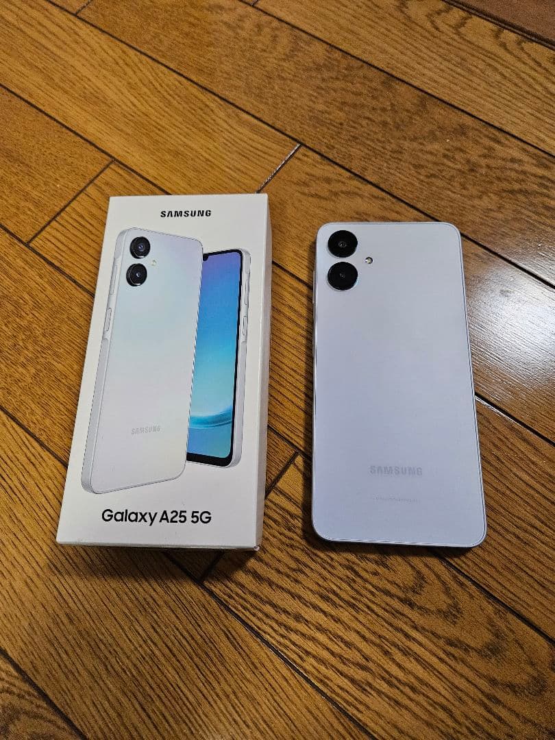 Samsung Galaxy A25 5G ライトブルー 本体　docomo