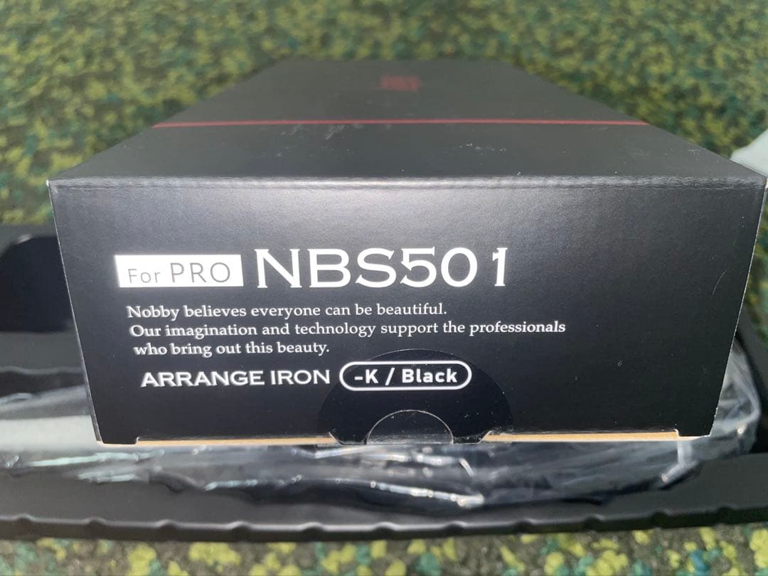 【極美品】Nobby ノビー アレンジアイロン NBS501
