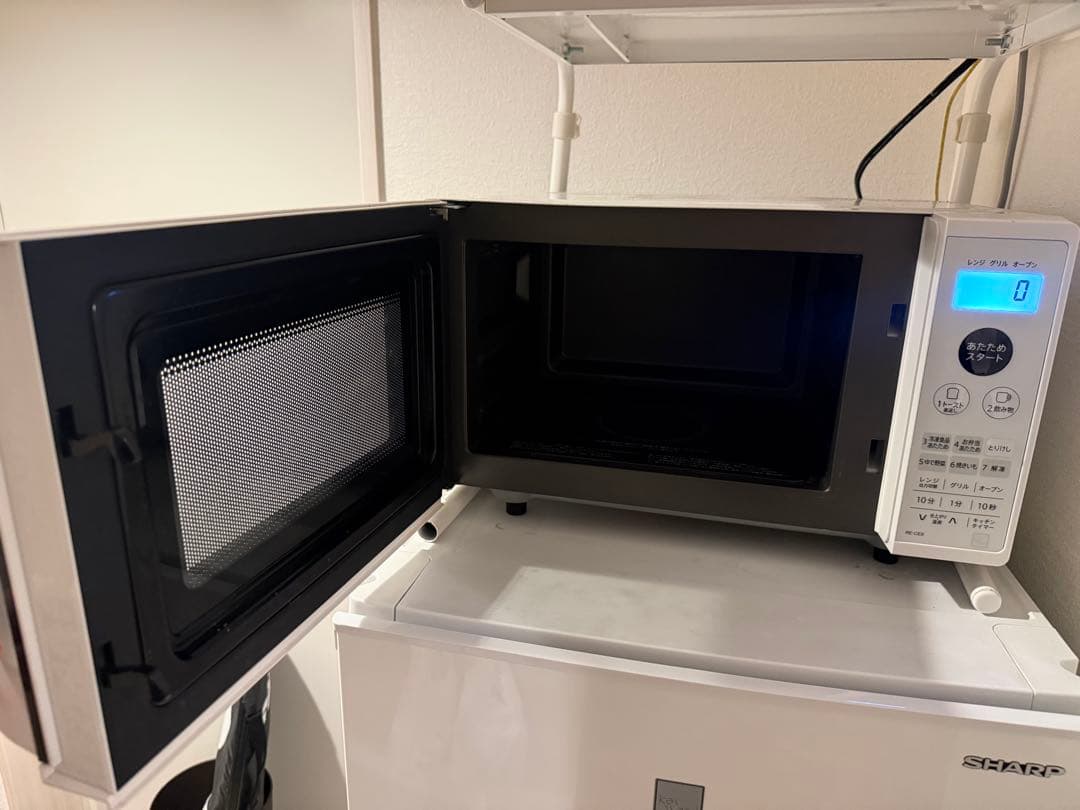 【美品】SHARP オーブンレンジ ホワイト