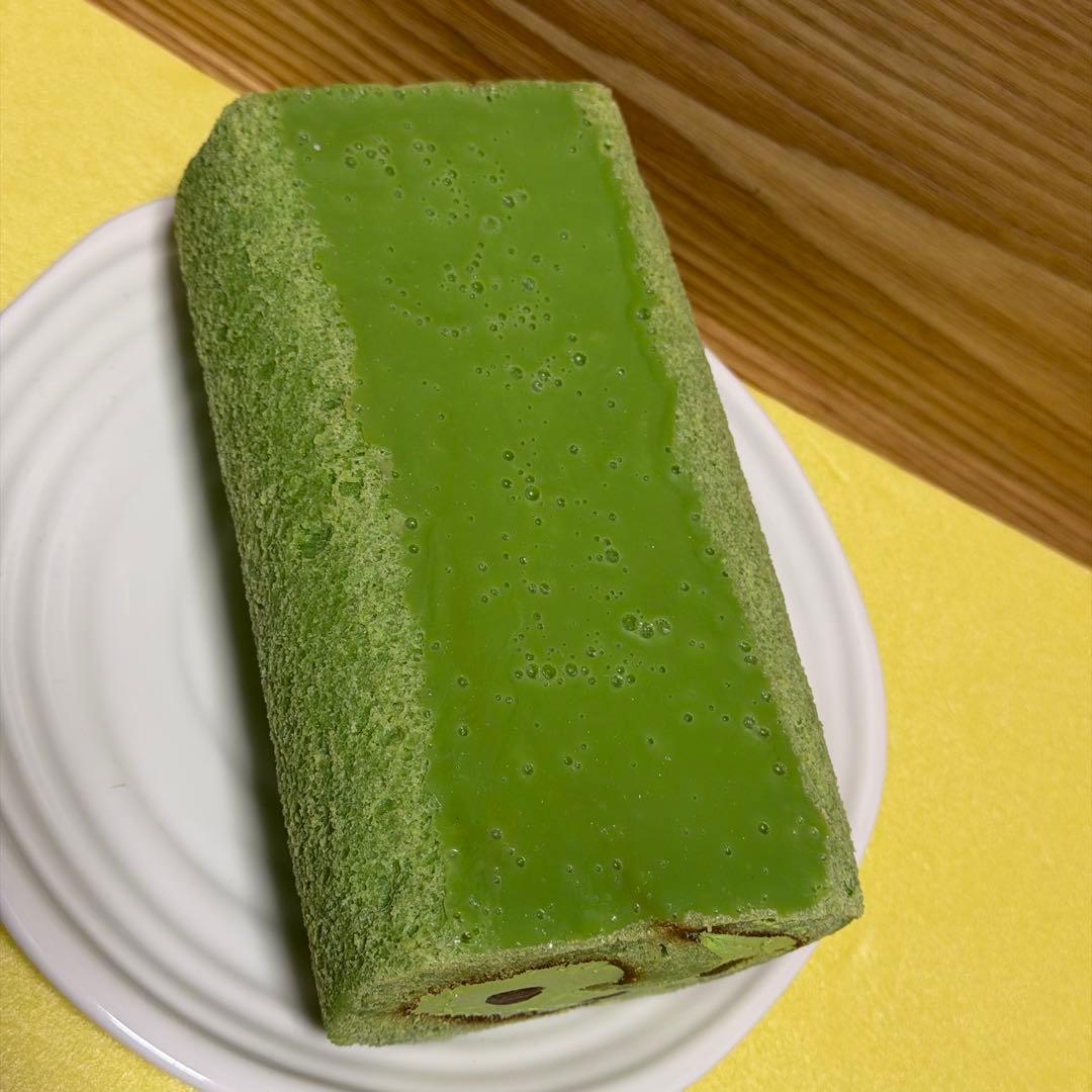 【約17.5cm】宇治抹茶ロールケーキ 食品サンプル リアル 和スイーツ