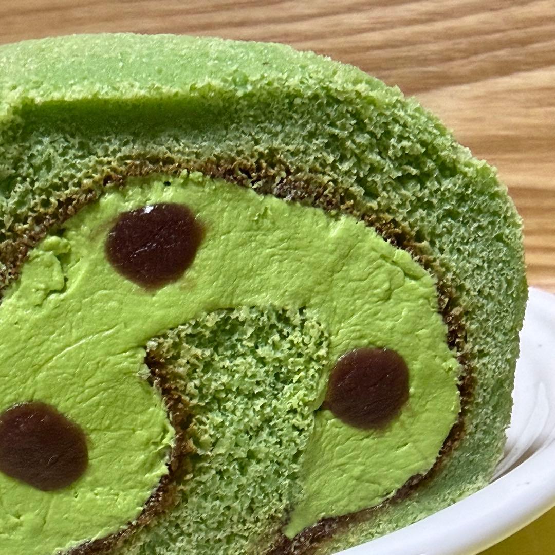【約17.5cm】宇治抹茶ロールケーキ 食品サンプル リアル 和スイーツ