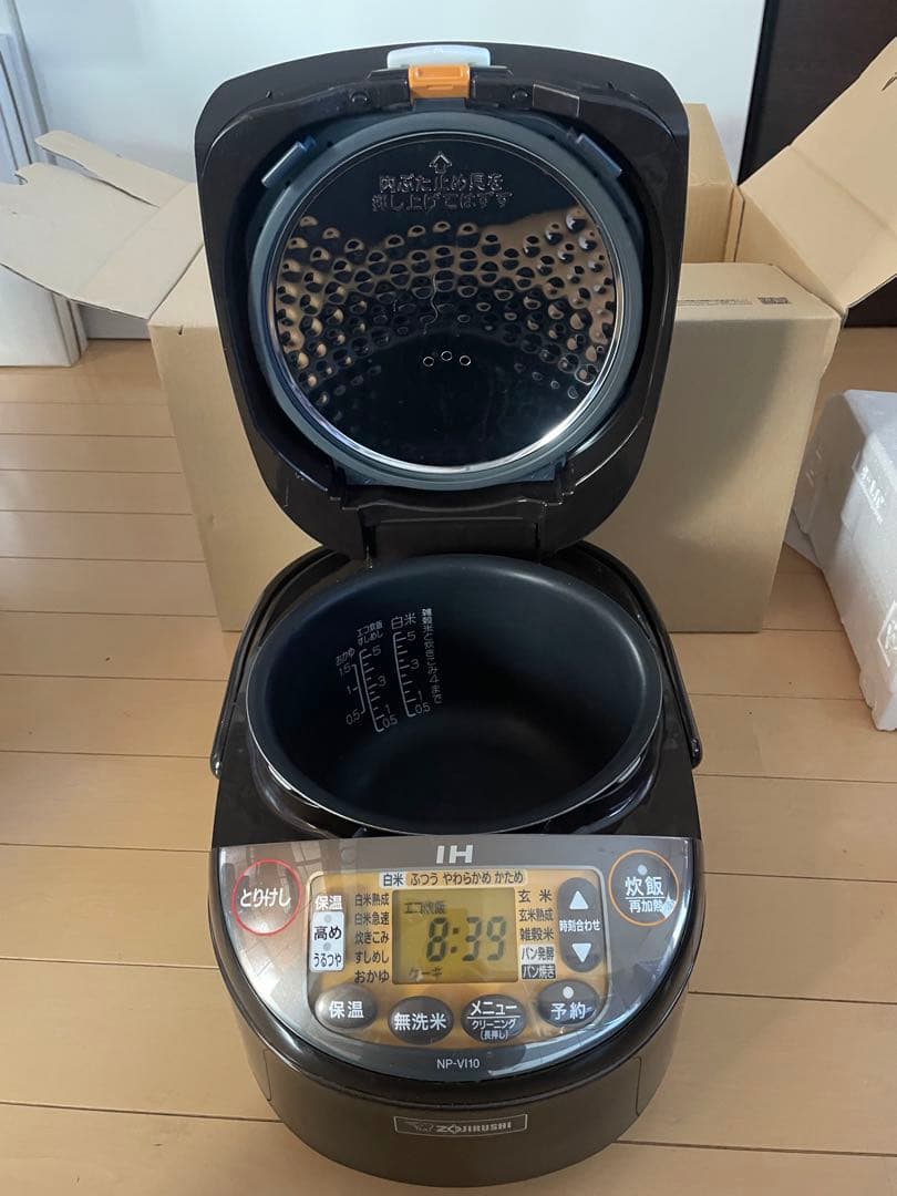 ZOJIRUSHI IH炊飯ジャー NP-VZ10型【2018年製】