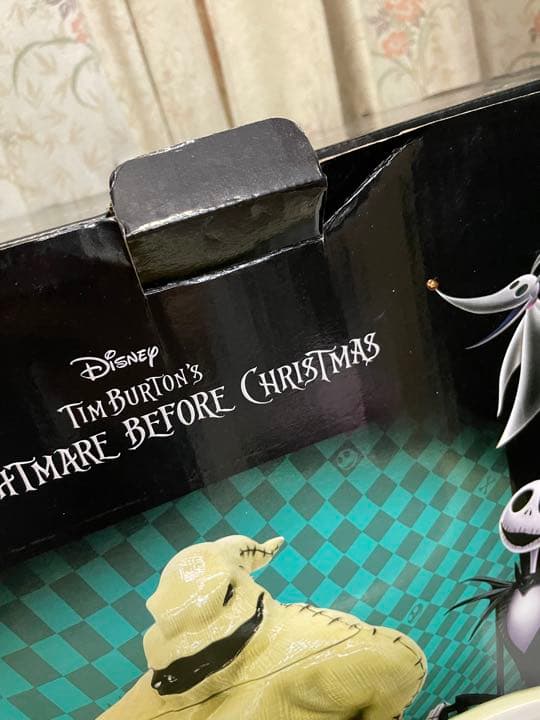 ナイトメアビフォアクリスマス　ブギー　クッキージャー　エネスコ　置物　ヴィランズ