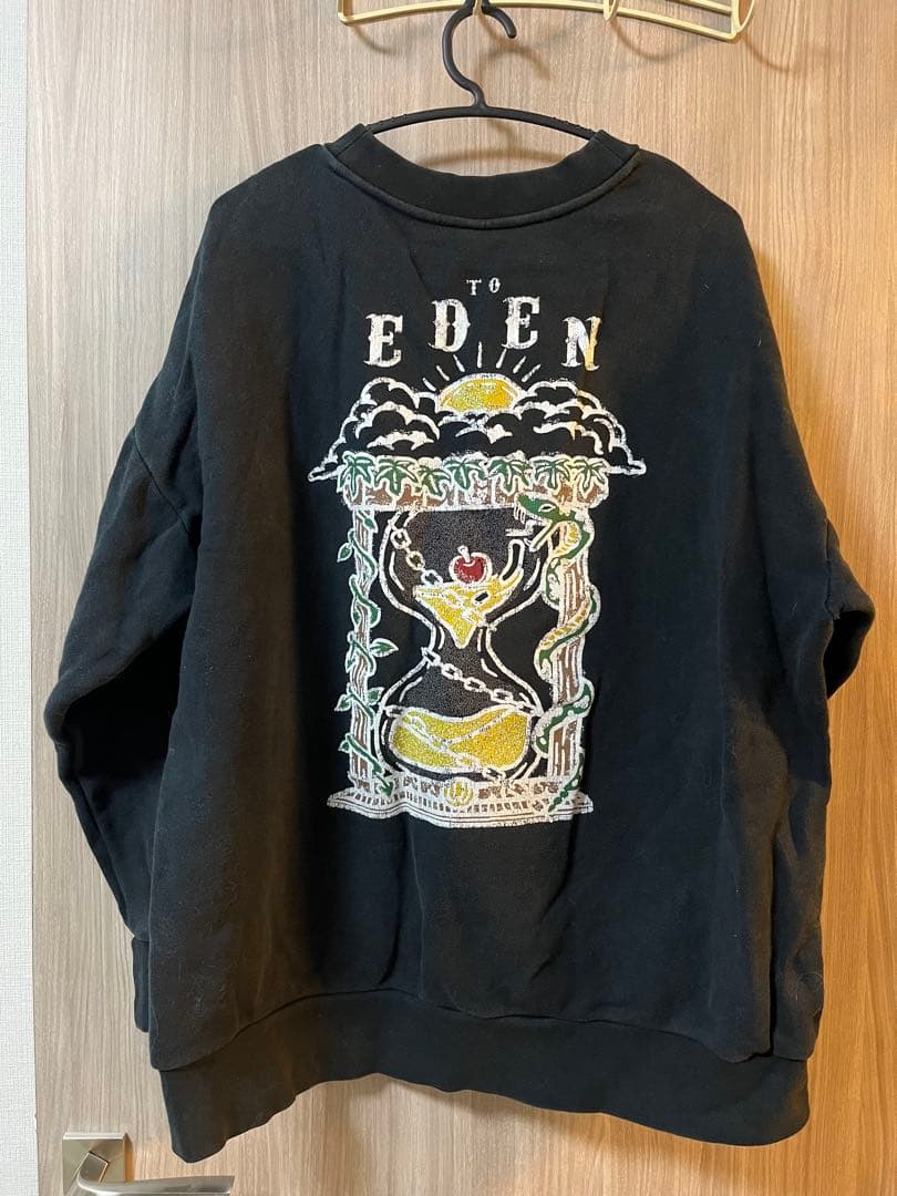 UVERworld EDEN オーバーサイズスウェット 黒