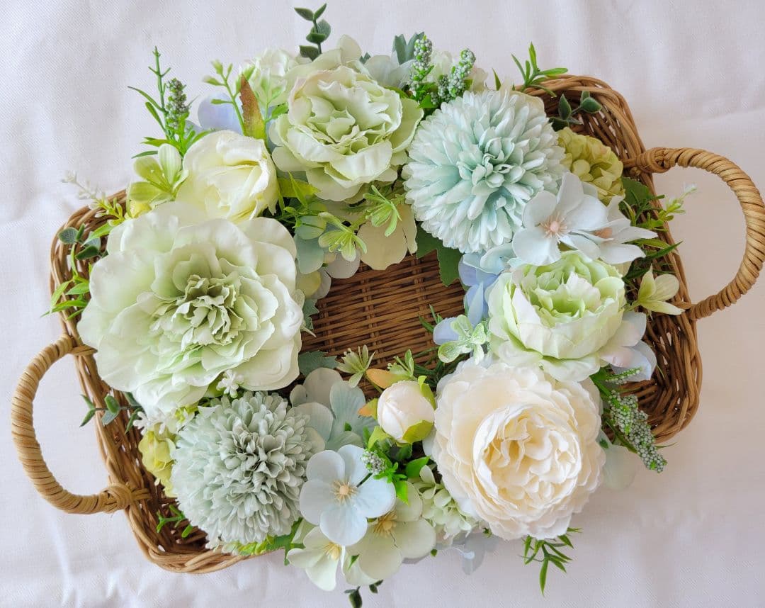 Flower wreath   Mizuiro　記念日　ウェルカムスペース
