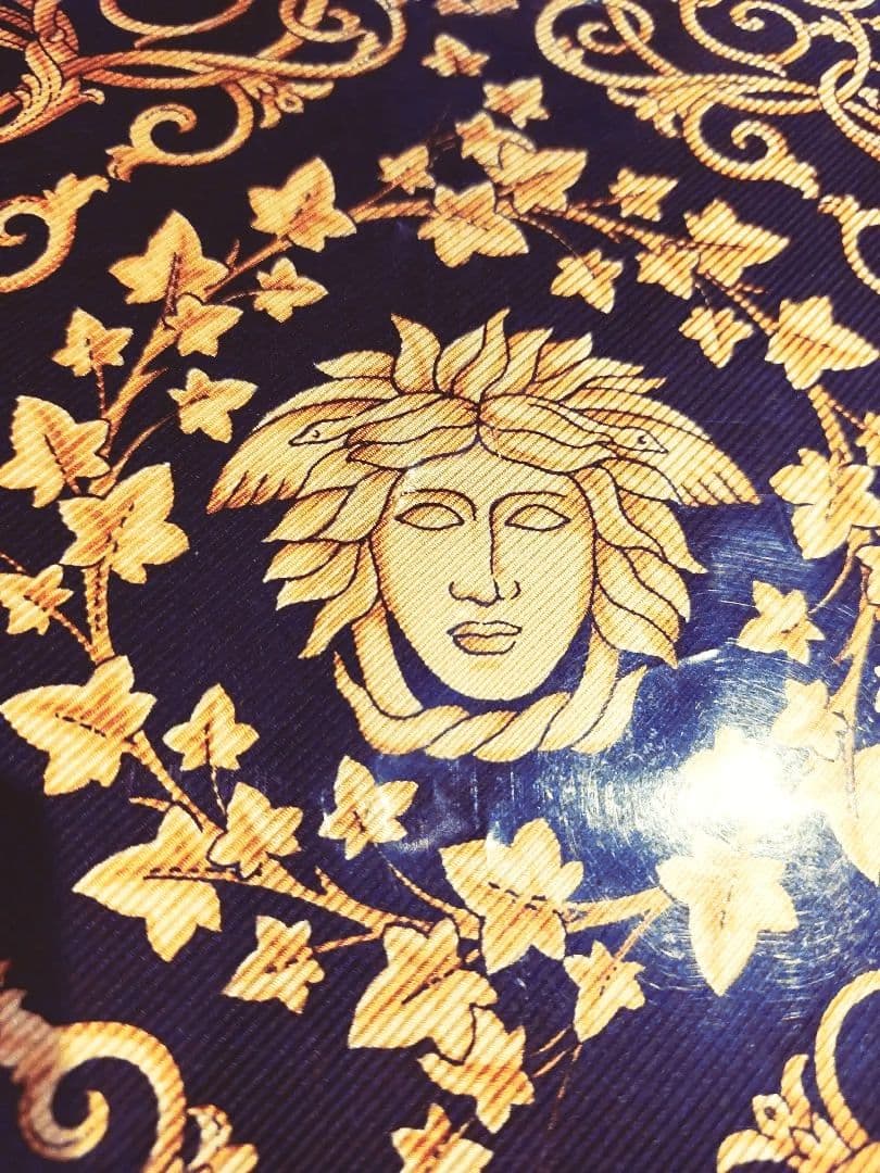 未使用2個セットジャンニヴェルサーチシルククッションリバーシブル45×45