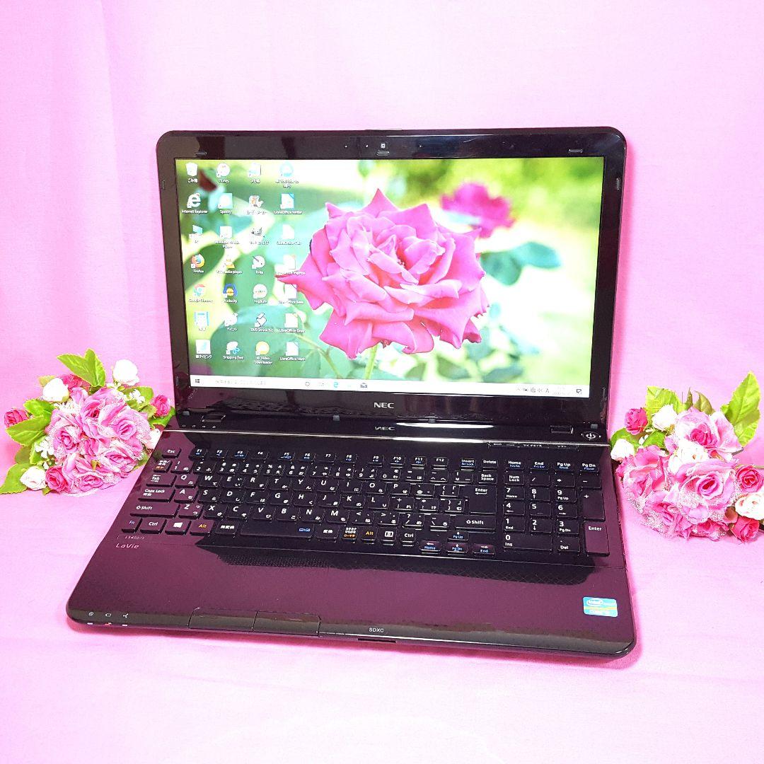 Win11/新品SSD２５６GB/メモリ8GB/3世代Core-i3搭載/カメラ