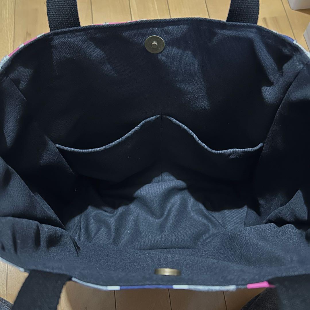 962.短期出品★デニムリメイク　トートバッグ　サイドポケット