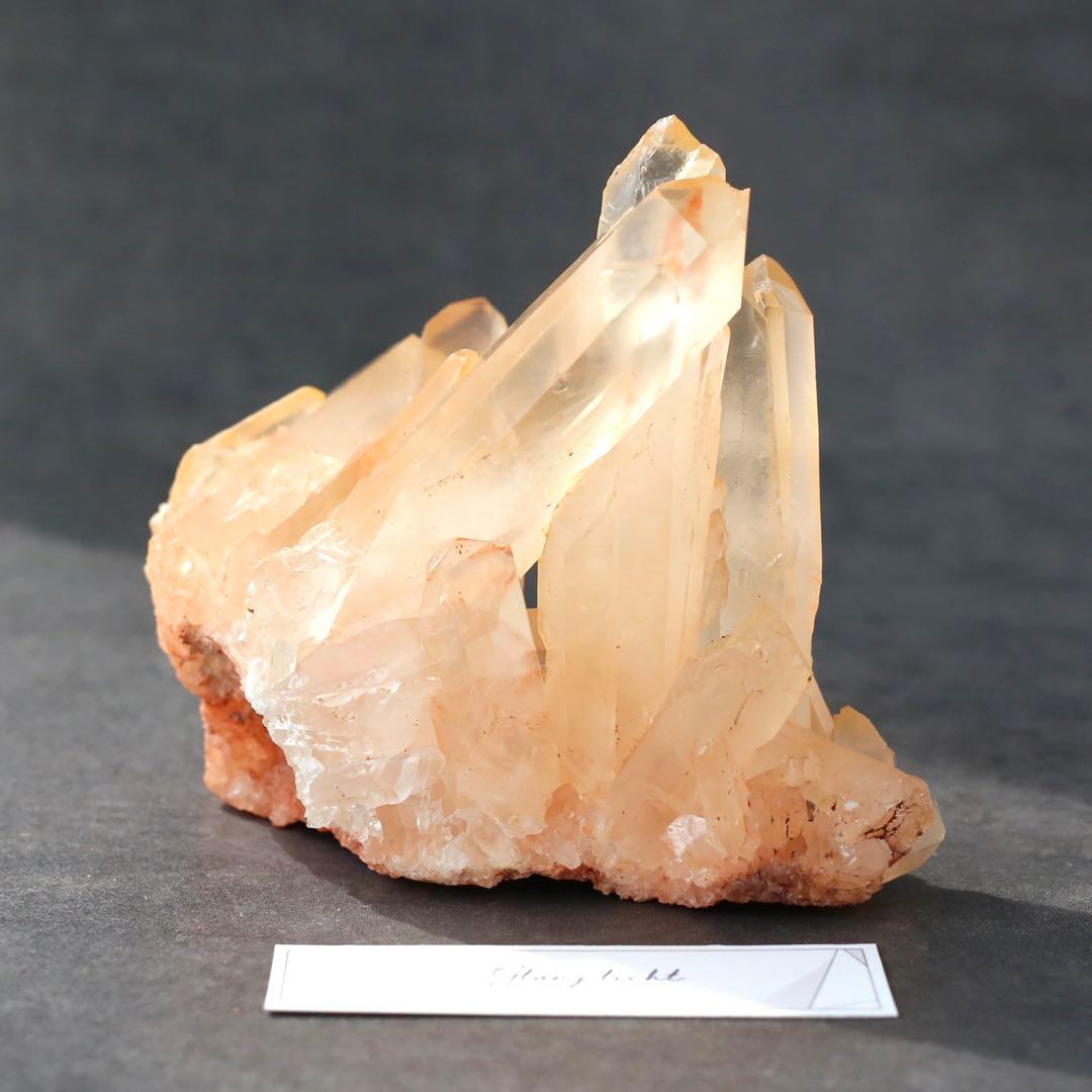 コロンビア産クォーツ ピンク 水晶 天然石 水晶 鉱物 一点物 クラスター 浄化