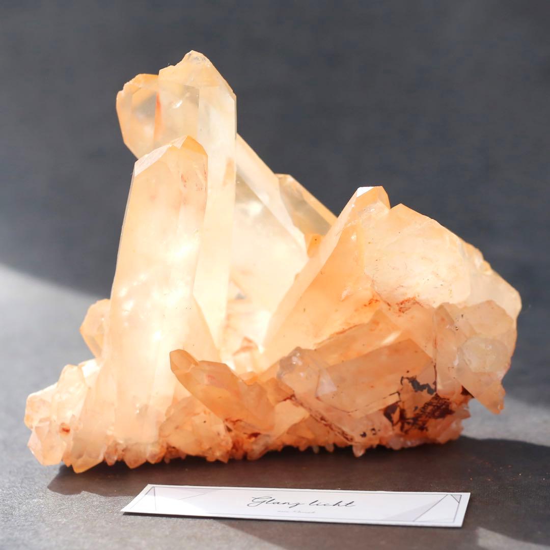 コロンビア産クォーツ ピンク 水晶 天然石 水晶 鉱物 一点物 クラスター 浄化