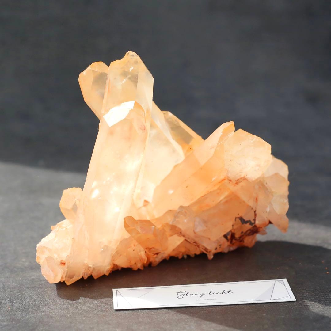 コロンビア産クォーツ ピンク 水晶 天然石 水晶 鉱物 一点物 クラスター 浄化