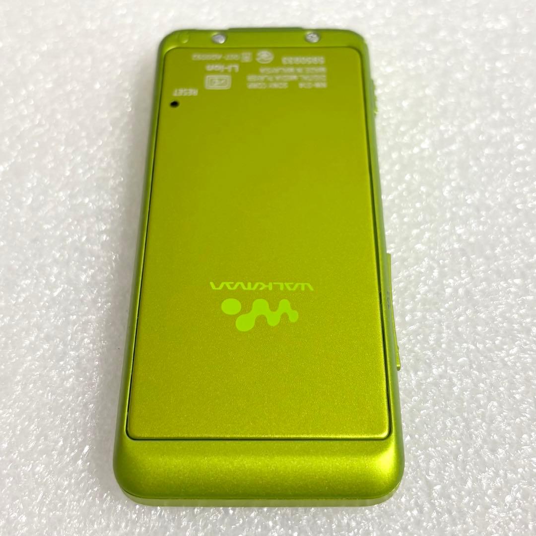 【極美品】SONY ウォークマン　NW-S14 8GB ライム
