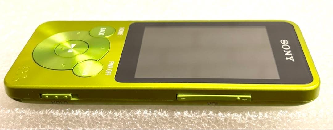 【極美品】SONY ウォークマン　NW-S14 8GB ライム
