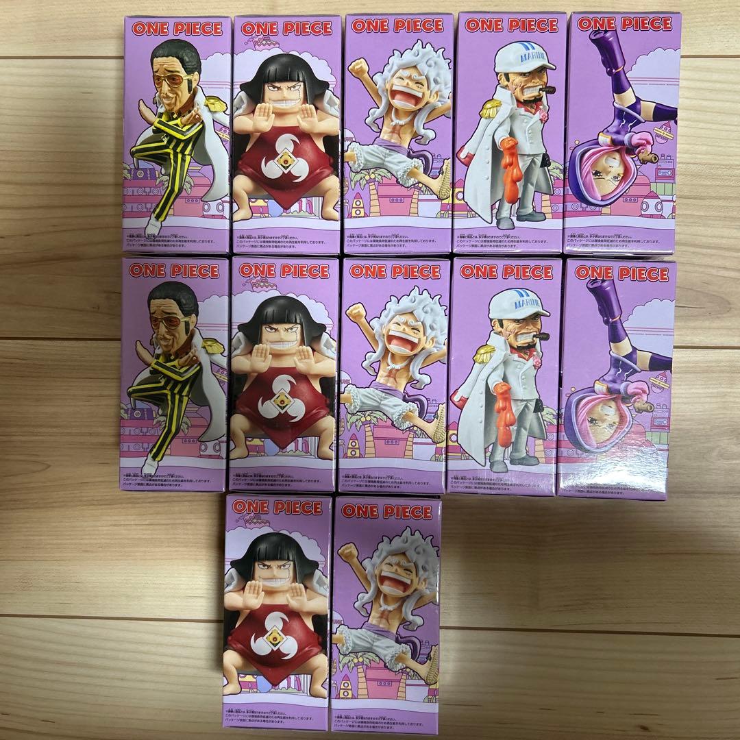 ワンピース ワールドコレクタブルフィギュア-エッグヘッド6- フルコンプ2セット