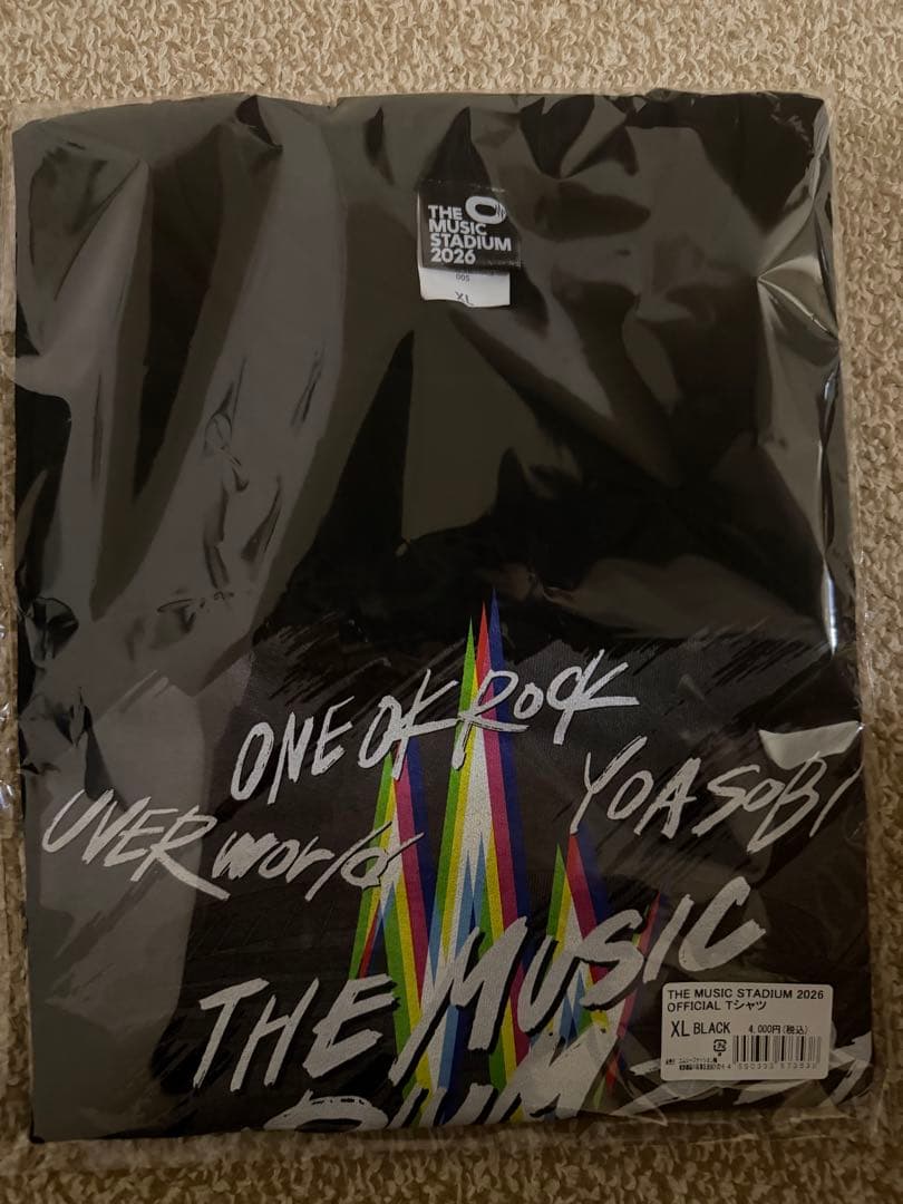 ONE OK ROCK ワンオク THE MUSIC STADIUM Tシャツ