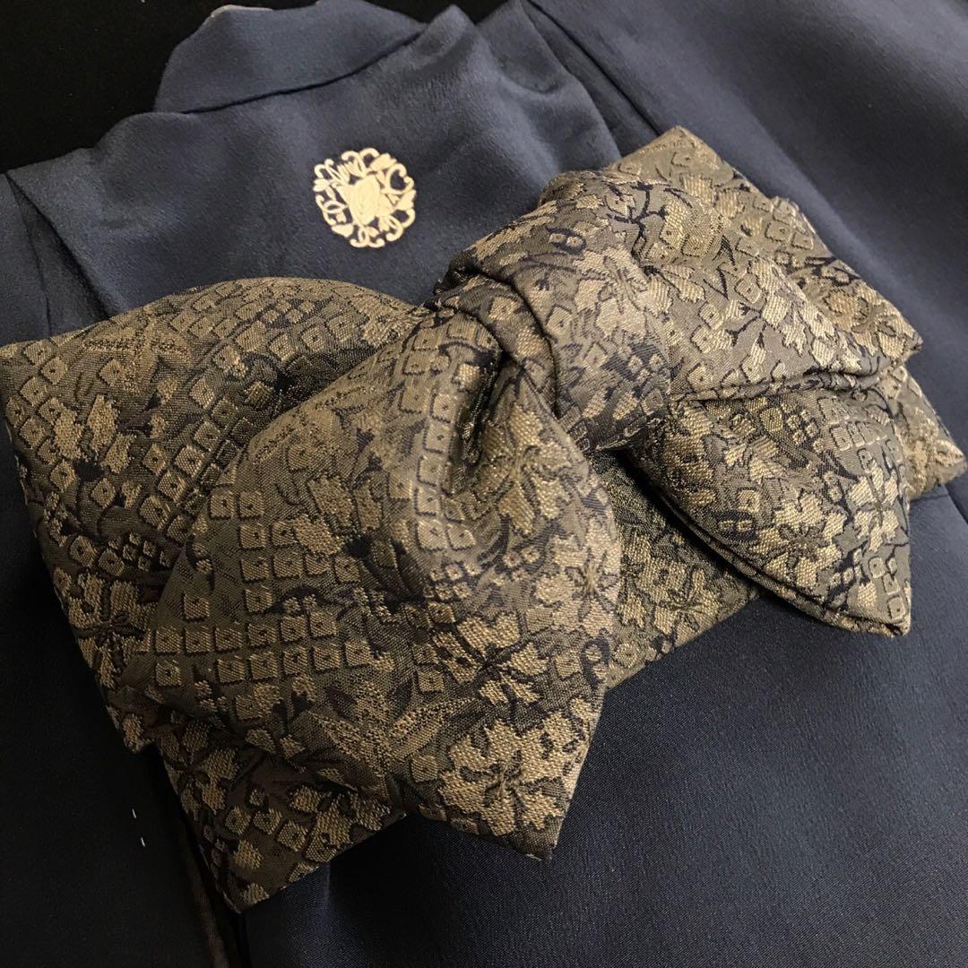 ＊ 市松人形 12号 アンティーク 着物 帯 ＊ 明治