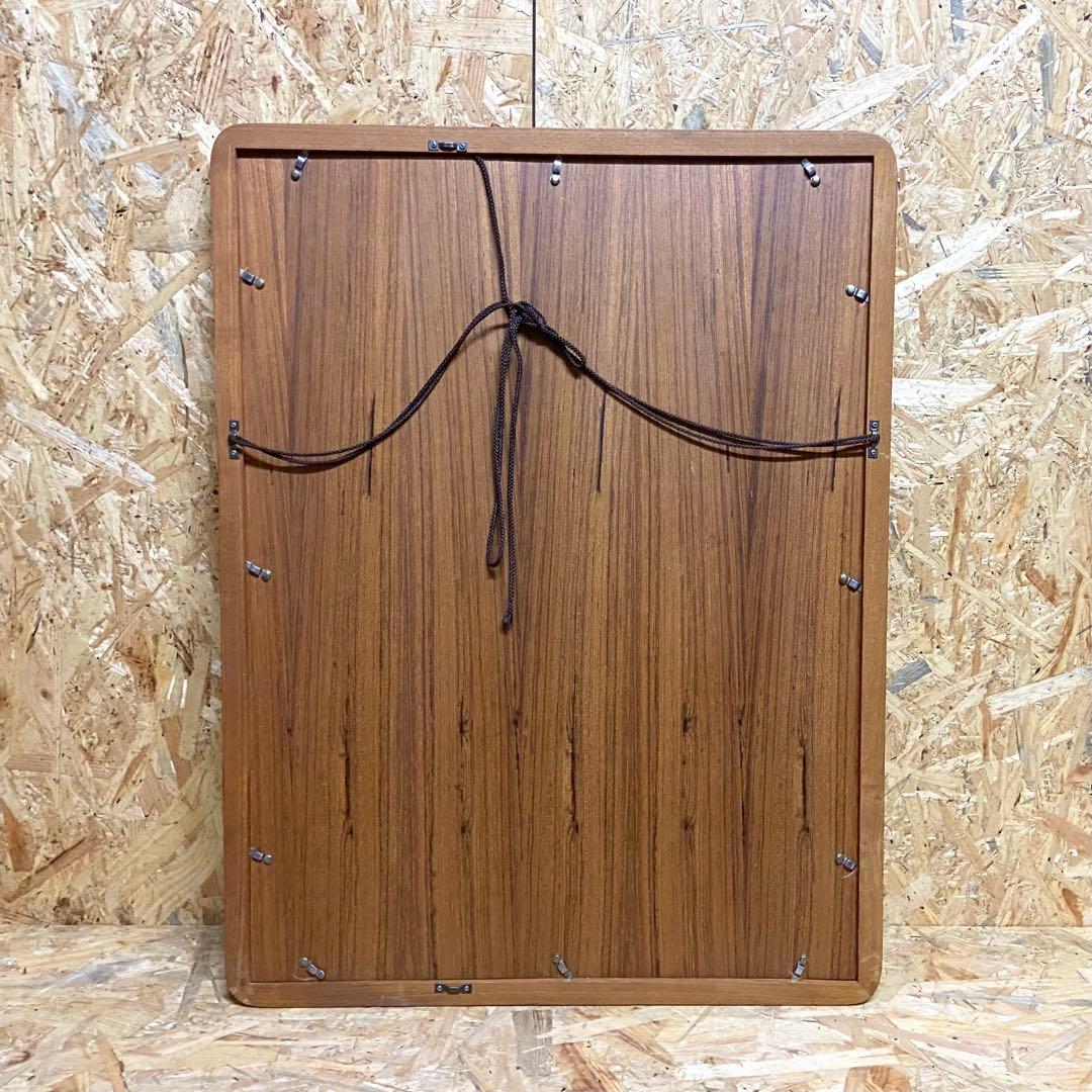 伊藤仁三郎 木版画 「ラッパ水仙」 額装 Uchida Art 手摺版画