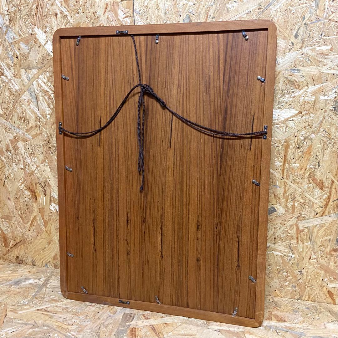 伊藤仁三郎 木版画 「ラッパ水仙」 額装 Uchida Art 手摺版画