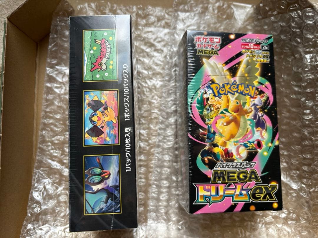 ポケモンカードMEGAドリームex２　ボックス シュリンク付き★即購入可★即発送
